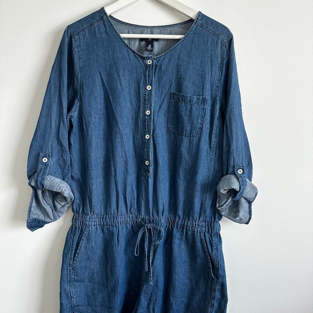 GAP Factory Denim Romper - Size M